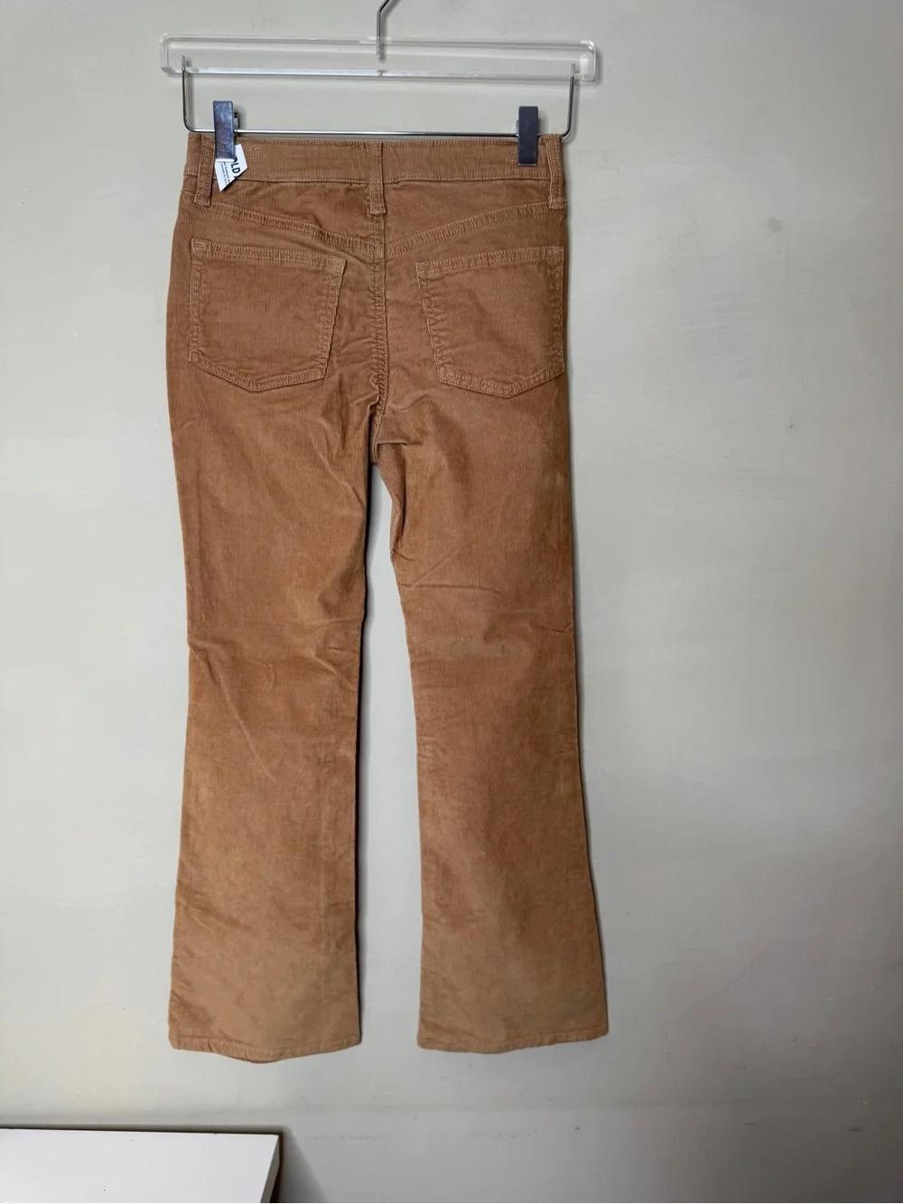 NWT Old Navy Girls High-Rise Flare Corduroy Pants Camel Tan Size 12
